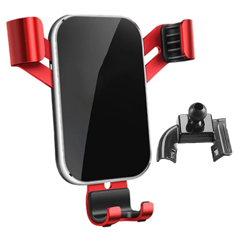 

Car Mobile Phone Holder Gravity Air Outlet Bracket Mobile Navigation Bracket for Volvo XC40 2020 2021