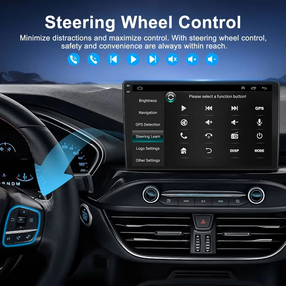 Фото Для Chrysler Sebring 3 JS 2006 - 2010: головное устройство с беспроводным Carplay, стереосистема Android16, автомобильное радио, мультимедийное видео. №4