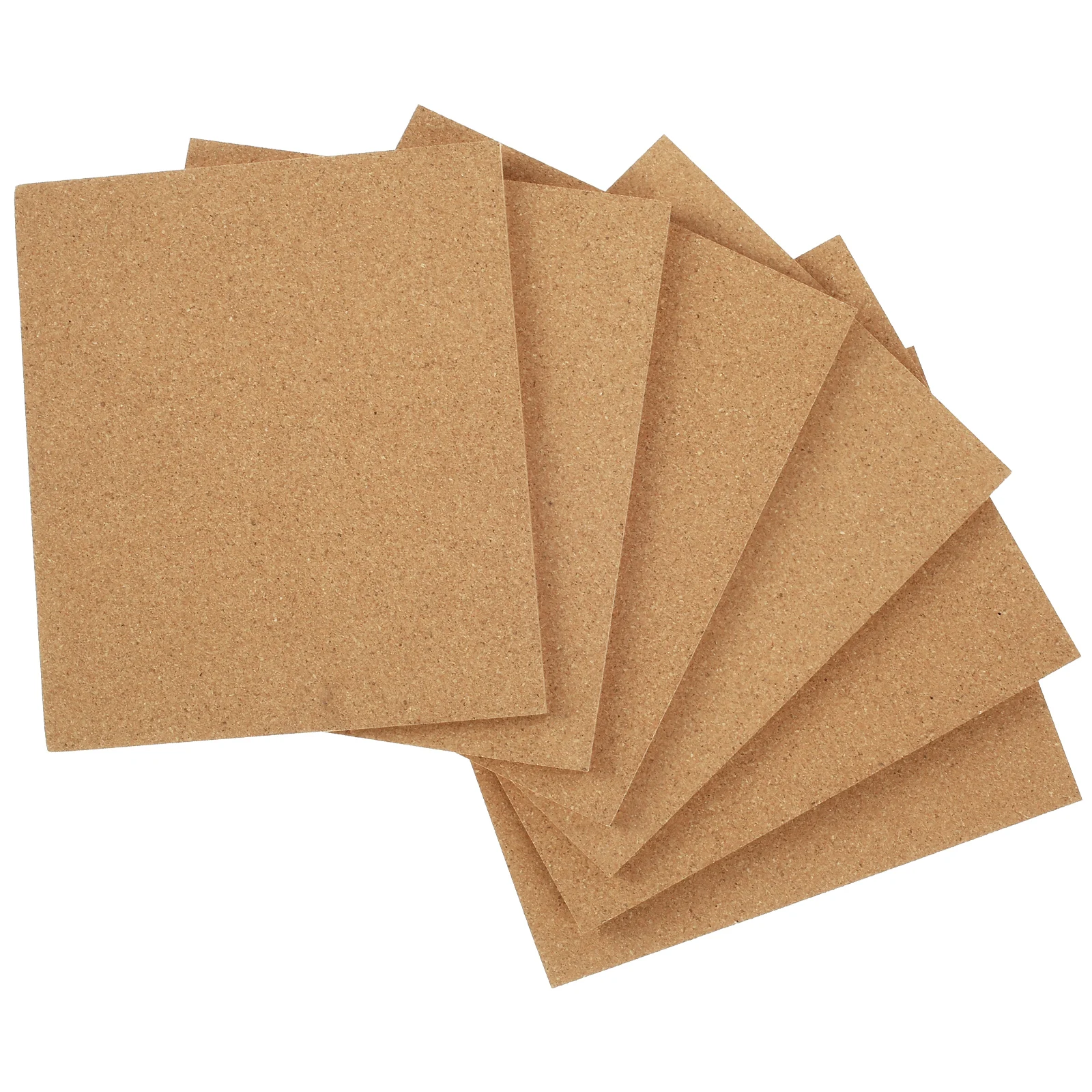 

6 шт., пробковая прямоугольная доска с 50 наклейками