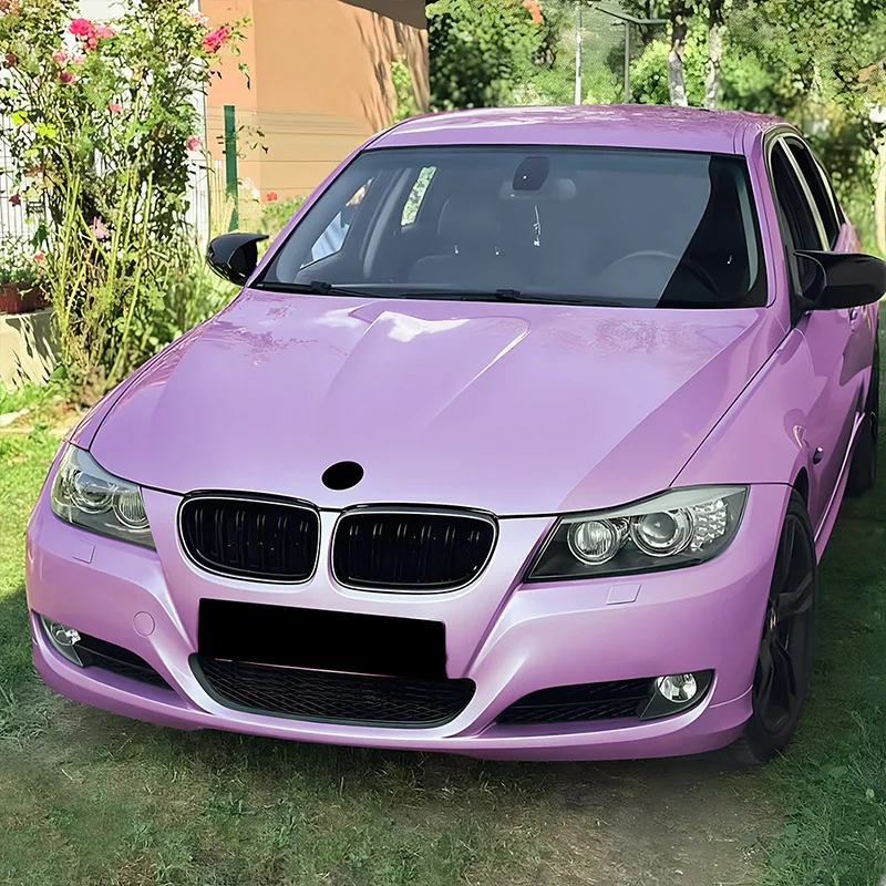 Фото Для BMW 5 серии E90 E91 2009-2012: Высококачественная решетка радиатора с двойными линиями LED, глянцевый черный цвет, ABS-пластик. №3