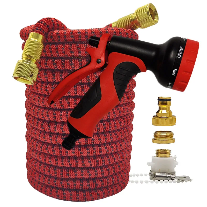 

Гибкий резиновый шланг Волшебные поливки 25-100 футов