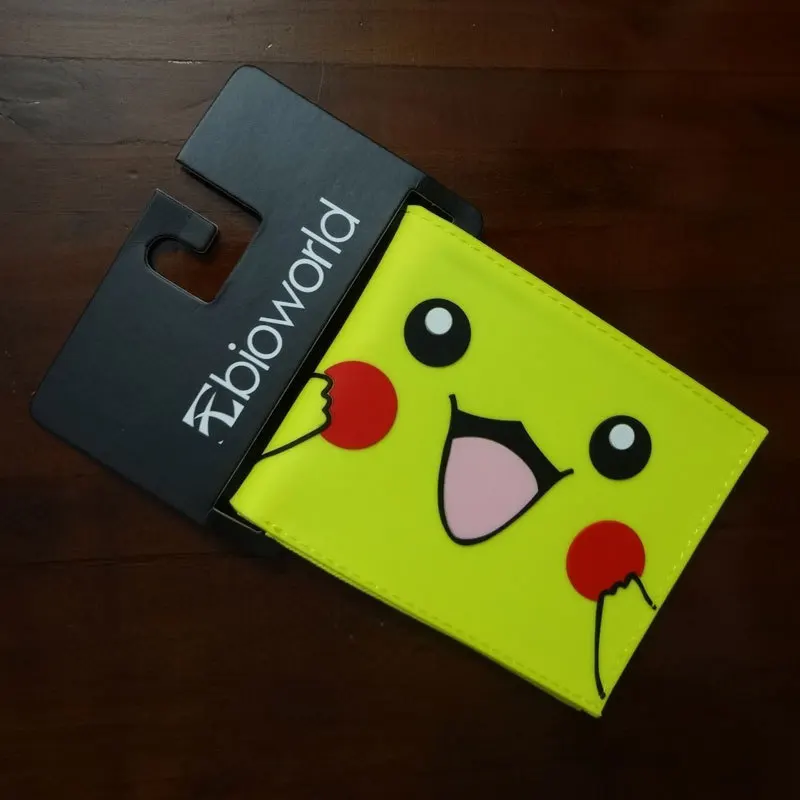 

Pokémon Cartoon Short Wallet Cartoon Student Men and Women Youth PU Leather Coin Purse Unisex Casual Wallet Card Bag