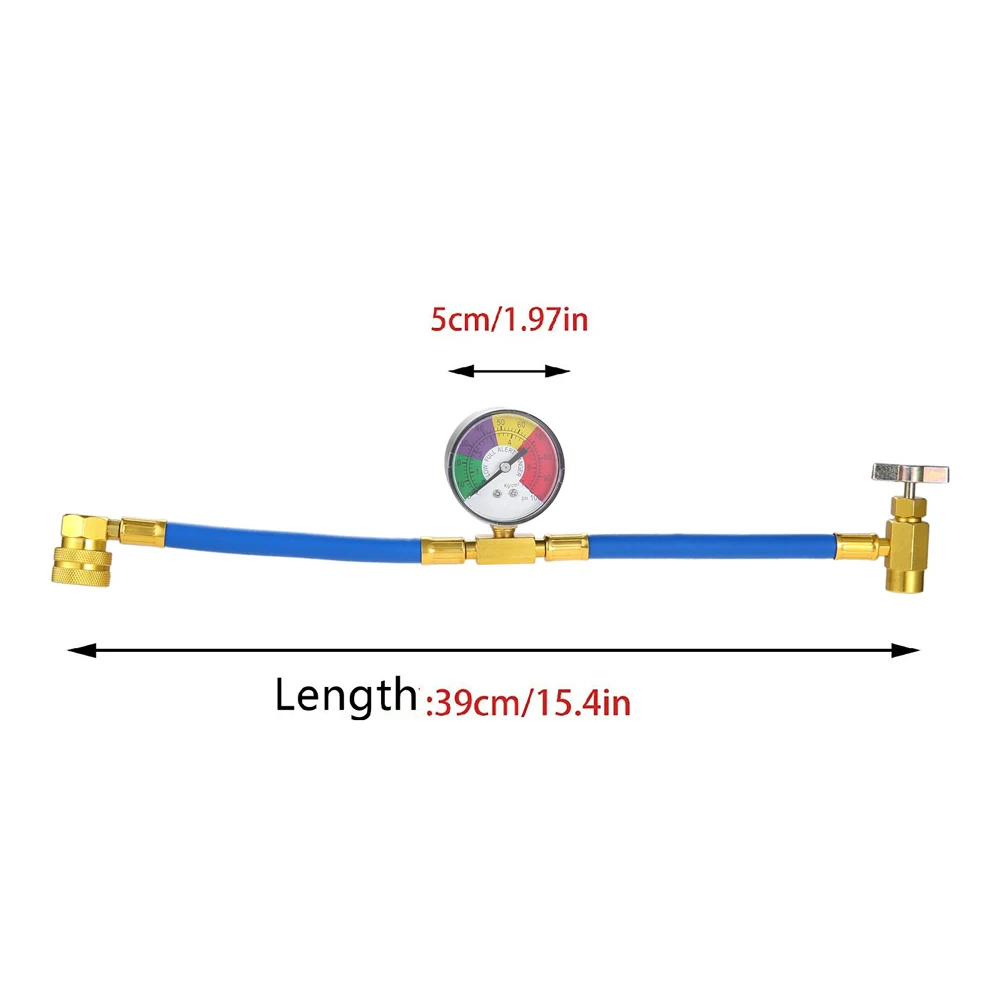 R134A газ для кондиционера охладитель с измерительным манометром автомобильная