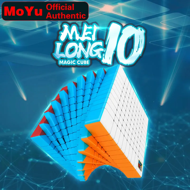

MoYu MeiLong 10 10x10x10 магический куб MeiLong10 10x10 профессиональный Нео скоростной куб головоломка антистресс обучающие игрушки