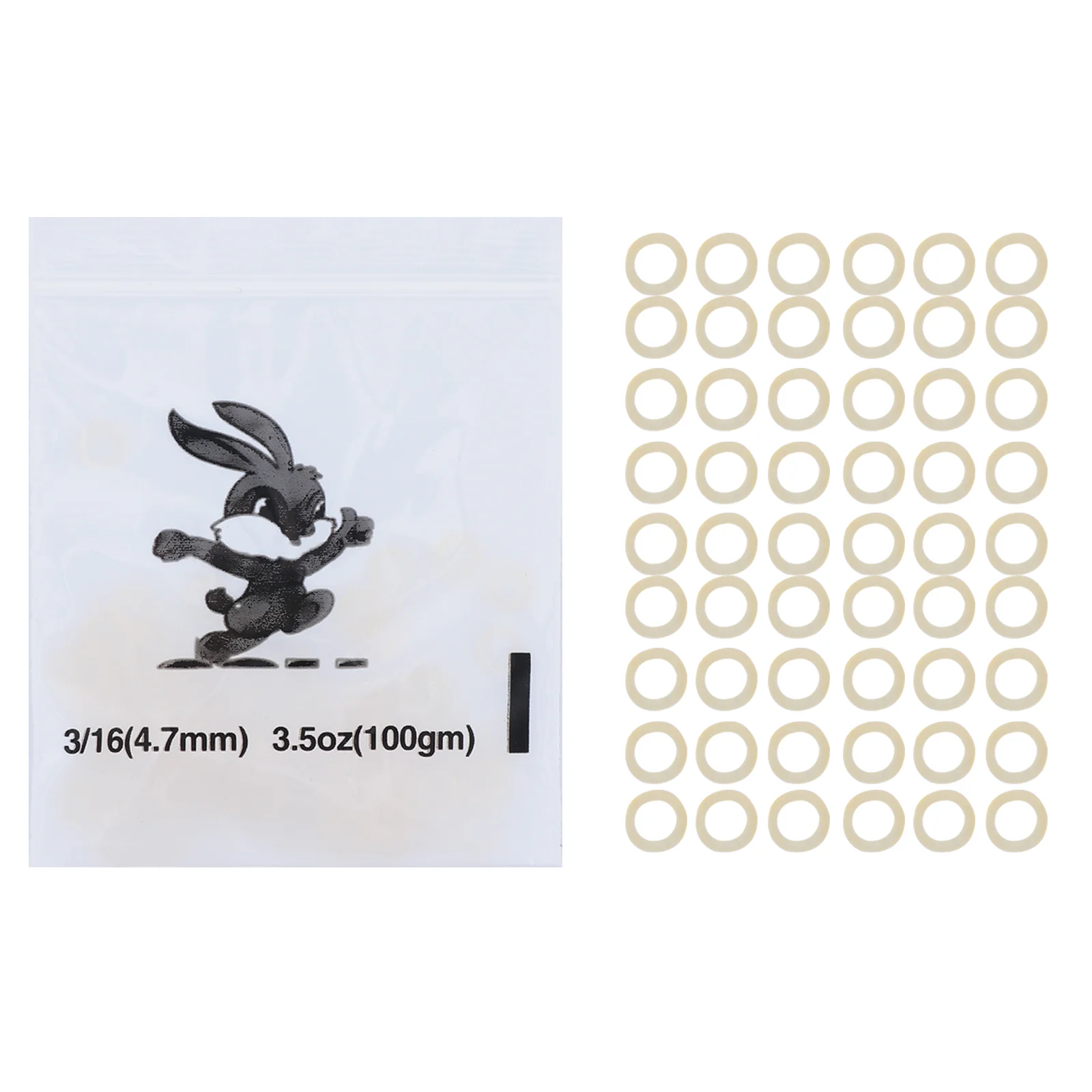 

500Pcs Rubber Bands Practical Professional Supplies for Men