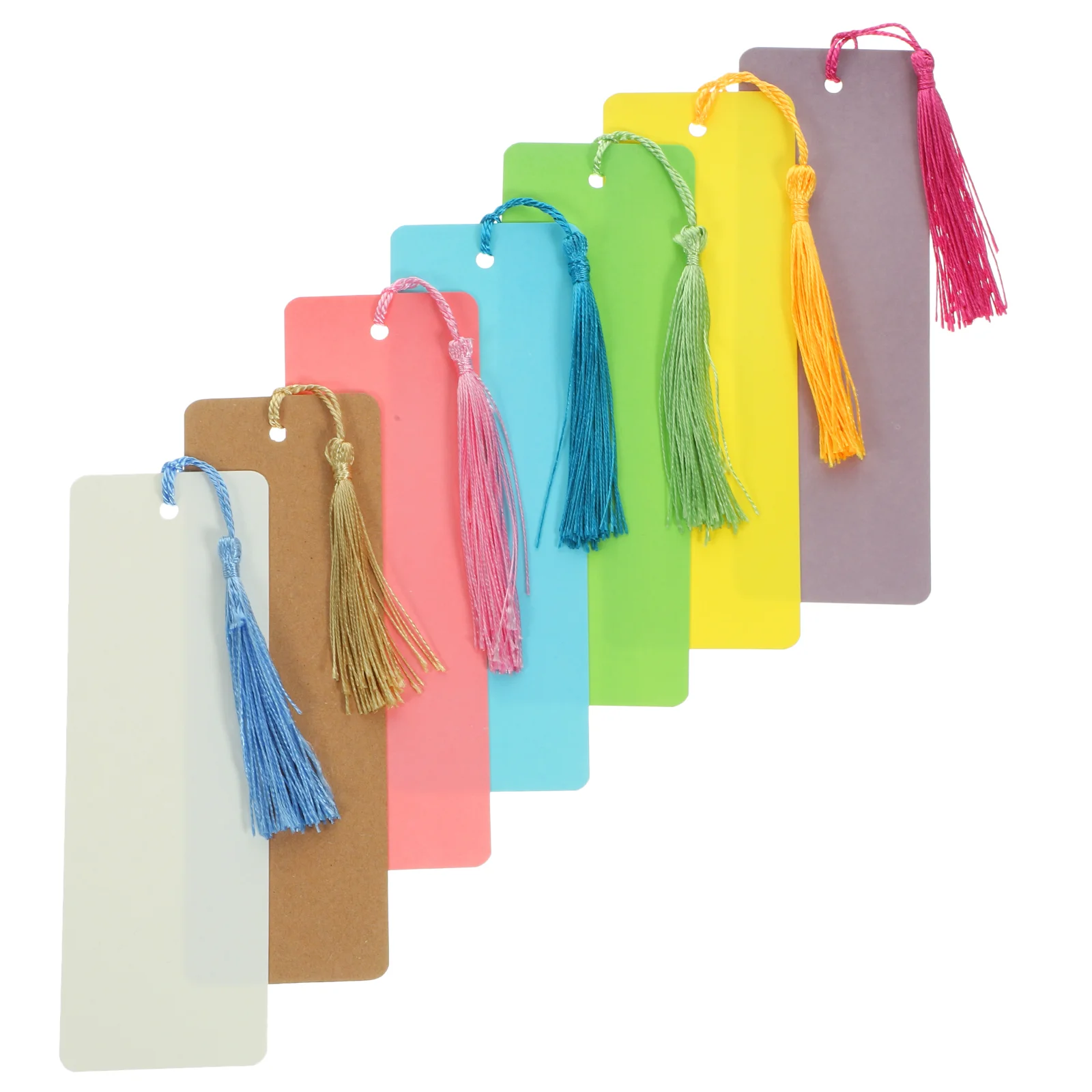 

Tassel Trim Blank Bookmark DIY Crafting Graffiti Unpainted Unfinished Student