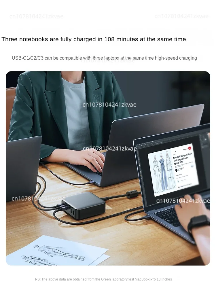 Зарядные устройства Адаптеры 100 Вт 200 USB C Настольное зарядное устройство Nexode 6