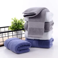 100 cotton high quality face towel household solid color thick soft absorbent shower towels for home hotel bathroom hand towel