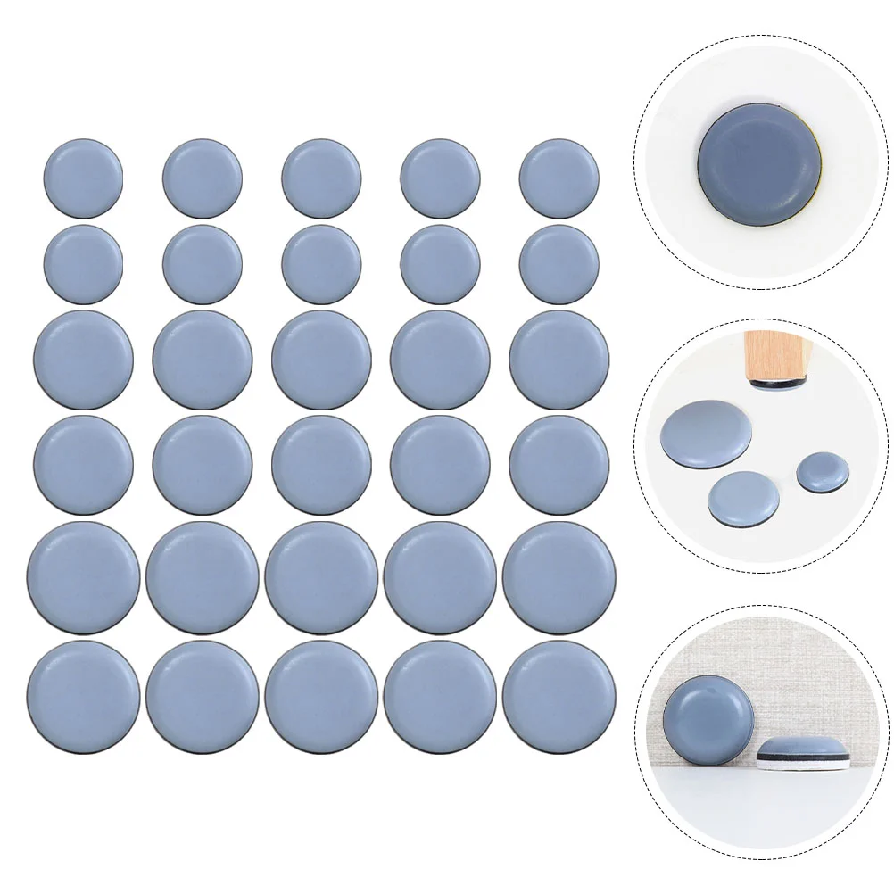 

36pcs Kitchen Appliance Lowing Noise Slider Furniture Foot Pad Floor Protective Furniture Slider