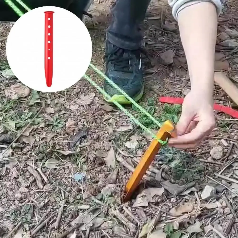 

Durable Tent Nail Thickened Aluminium Alloy Wear Resistant Camp Nail Camp Nail Ground Nail