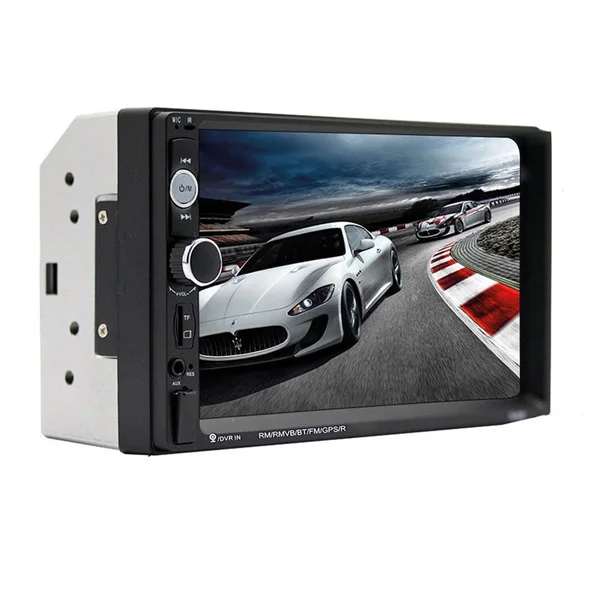 

2021 2 Din Car Multimedia Player Audio Stereo Radio 7" Hd Mp5 Touch Screen Digital Display Bluetooth Usb Autoradio Tin