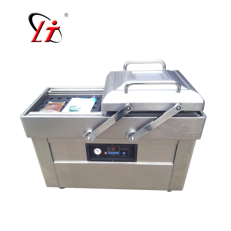 

Double chamber vacuum packaging machine sealing machine for single or more pieces of packaging