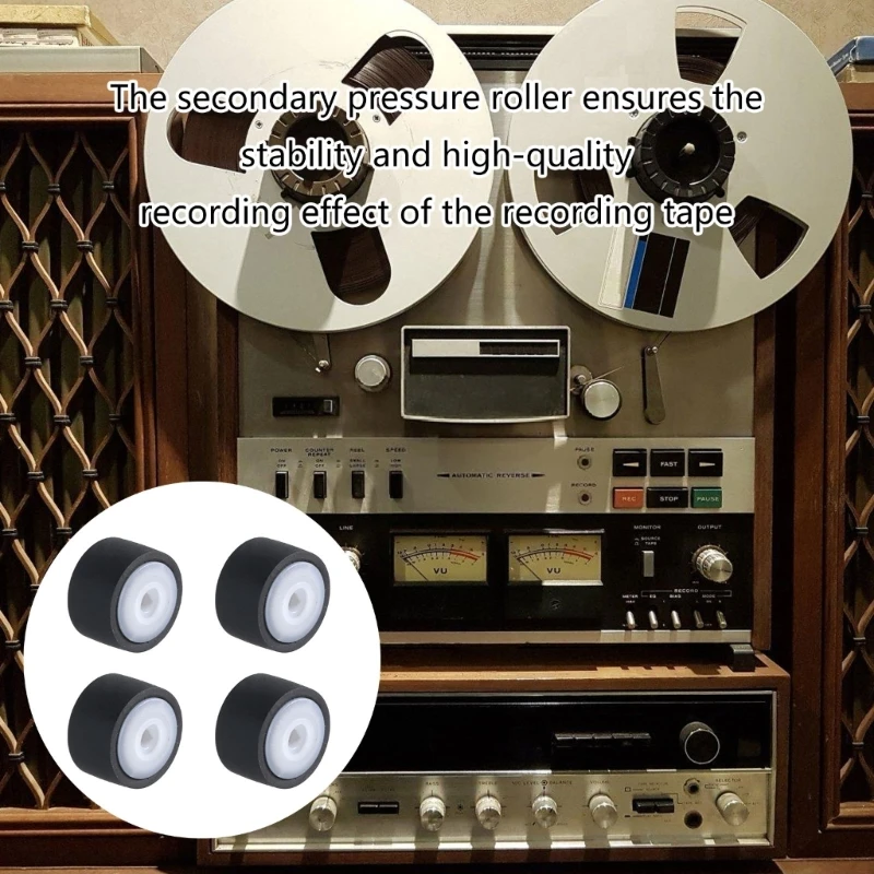 Кассетная лента M17B прижимное роликовое колесо резиновый шкив для записи
