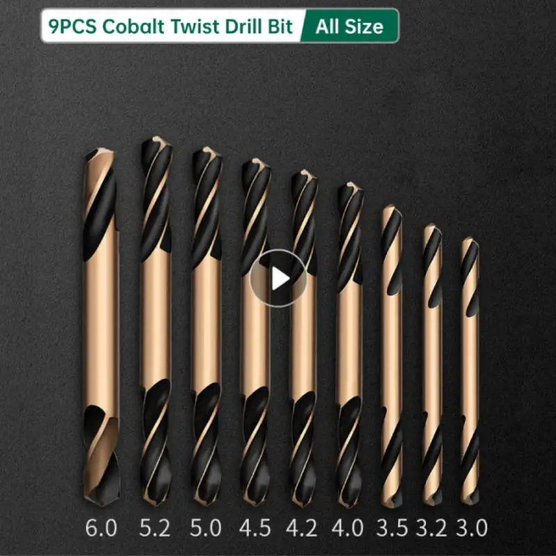 

Auger Bit Double-headed Double-edged Metal Stainless Steel With Cobalt Ultrahard Iron Drill Steel Plate Iron Carpentry Drill Bit