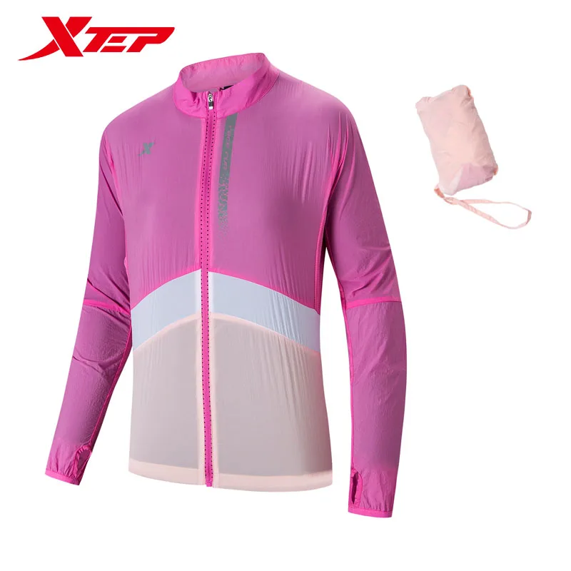

Женская куртка для марафона Xtep, Весенняя спортивная одежда, 980128140300
