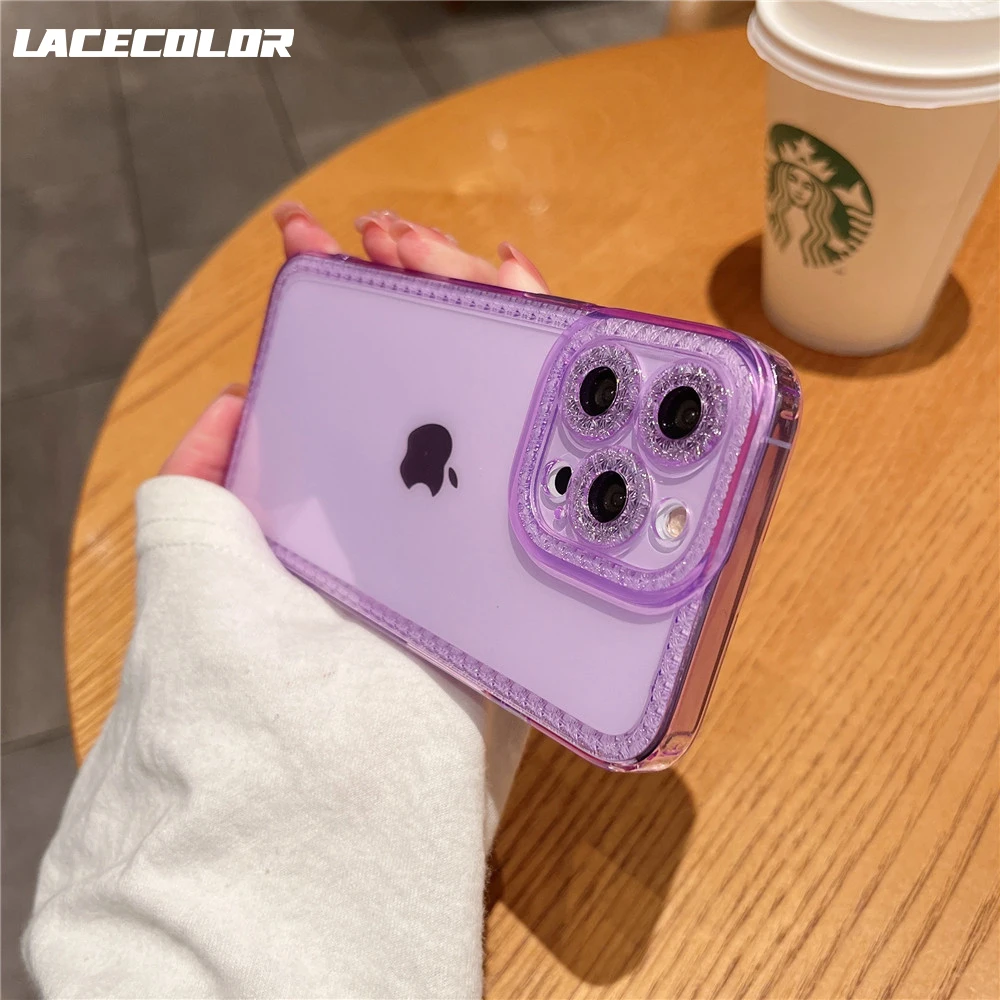 Роскошный Блестящий Алмазный защитный чехол для объектива iPhone 11 12 13 Pro Max Mini 7 8 Plus X