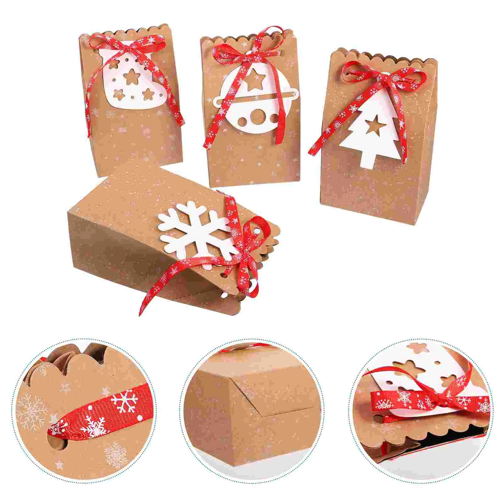 

12pcs Healthy Convenient Adorable Storage Bags Gift Bags Candy Bags for Home Candy