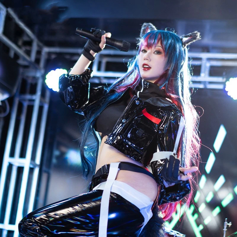 Техасский костюм для косплея игра Arknights аниме женская крутая униформа одежда