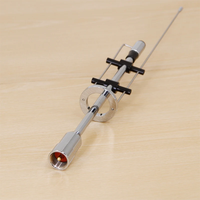 Kup CBC-435 UHF VHF 145/435MHz Dual Band Antenna PL-259 Connector CBC435 And Base Adapter For Mobile Ham Car Radio