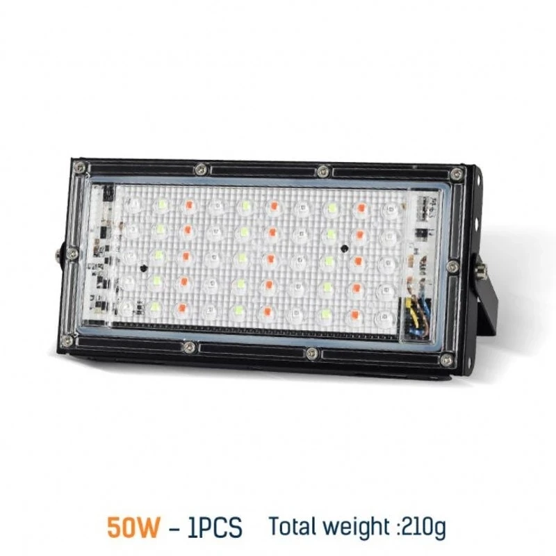 Дешево RGB Светодиодный прожектор 50 Вт AC 220 В Уличный прожектор IP65 Водонепроницаемый отражатель светодиодный прожектор с дистанционным управлением...