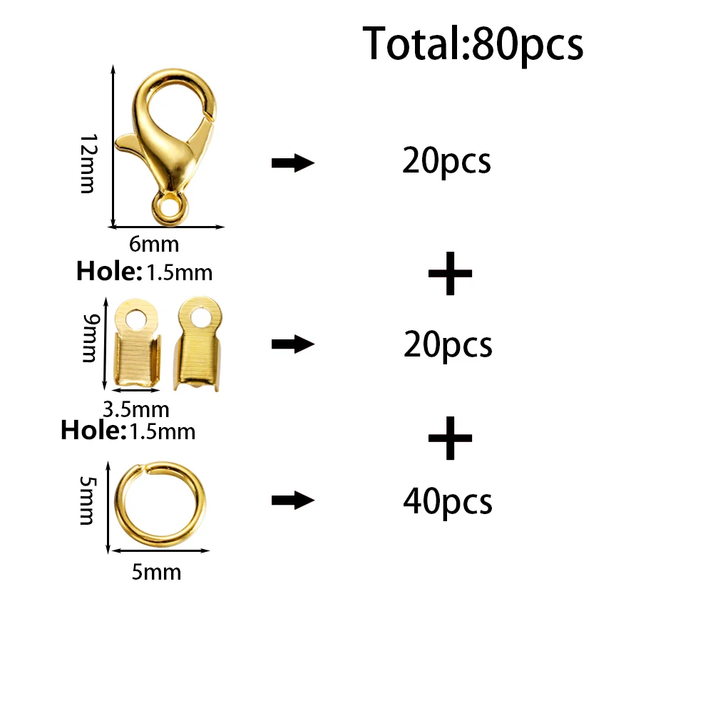Рисунок 2 - 80 шт сплав Омаров застежка прыжок