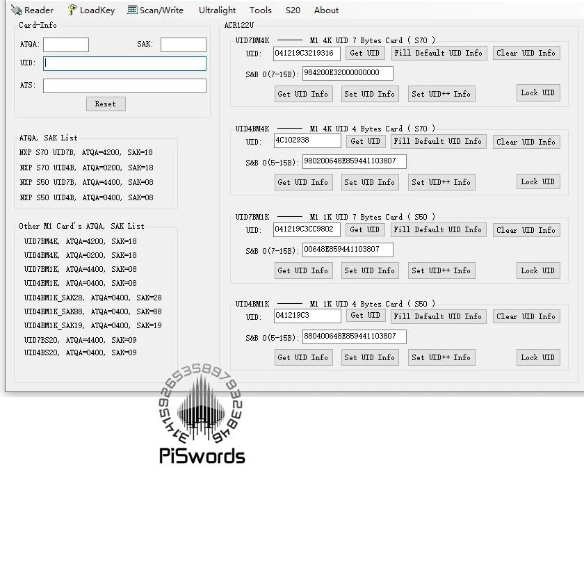 Сменные NFC 13 56 МГц MF S70 UID 0 блок 4 байта перезапись rfid-метки многочисленные