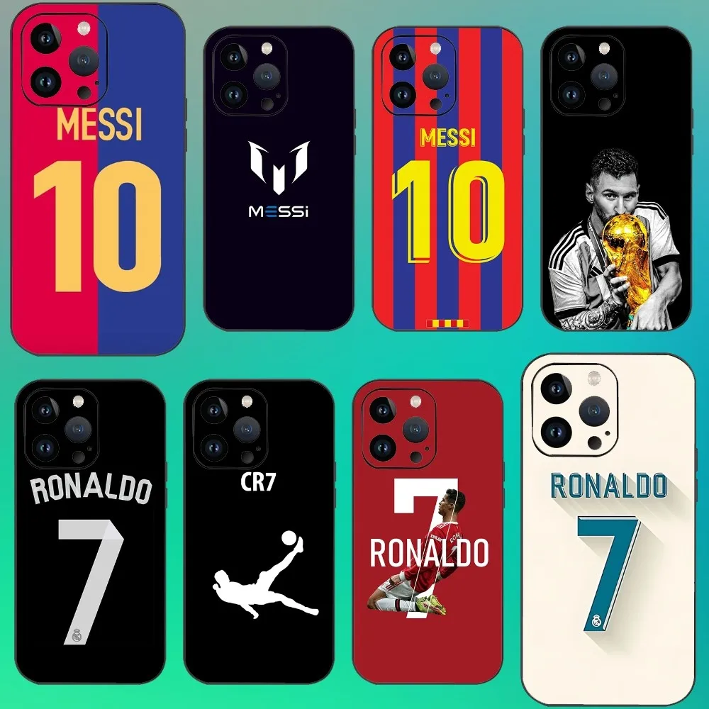 Чехол для телефона CR-7-M-Messis-A Iphone 16 15 11 13 14 Pro Max 7 8 Plus X Xr Xs 12 mini чехол