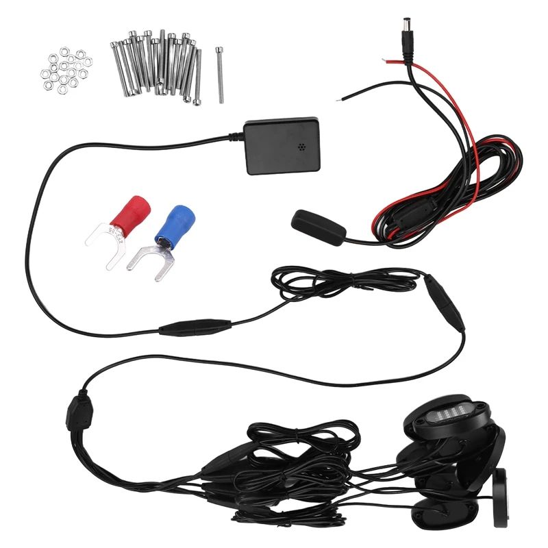 Автомобильный 8-струйный комплект RGB светодиодных рок-огни многоцветный неоновый