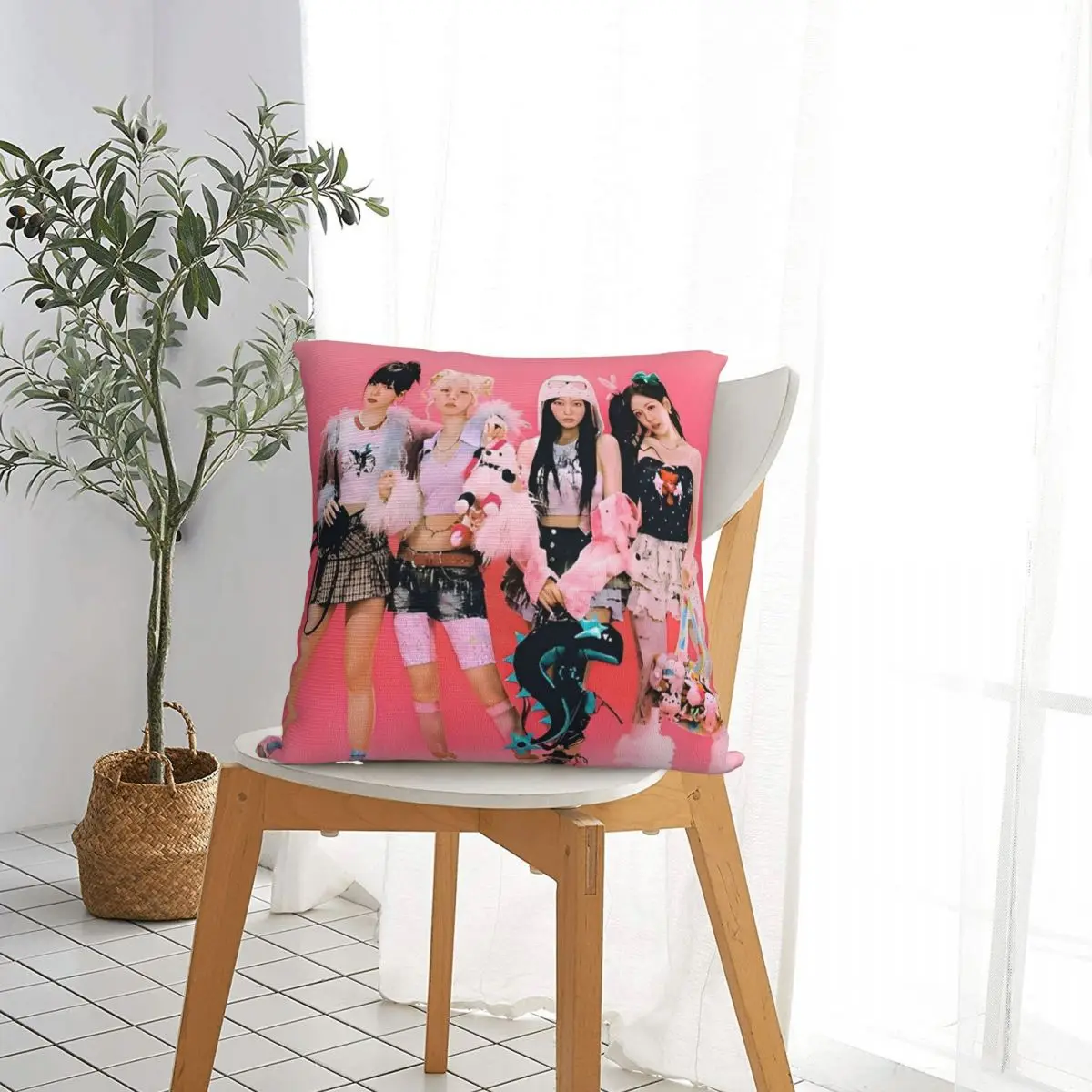 A-Aespaed K-Pop Girl Group наволочки для диванных подушек креативный декор наволочка 45*45