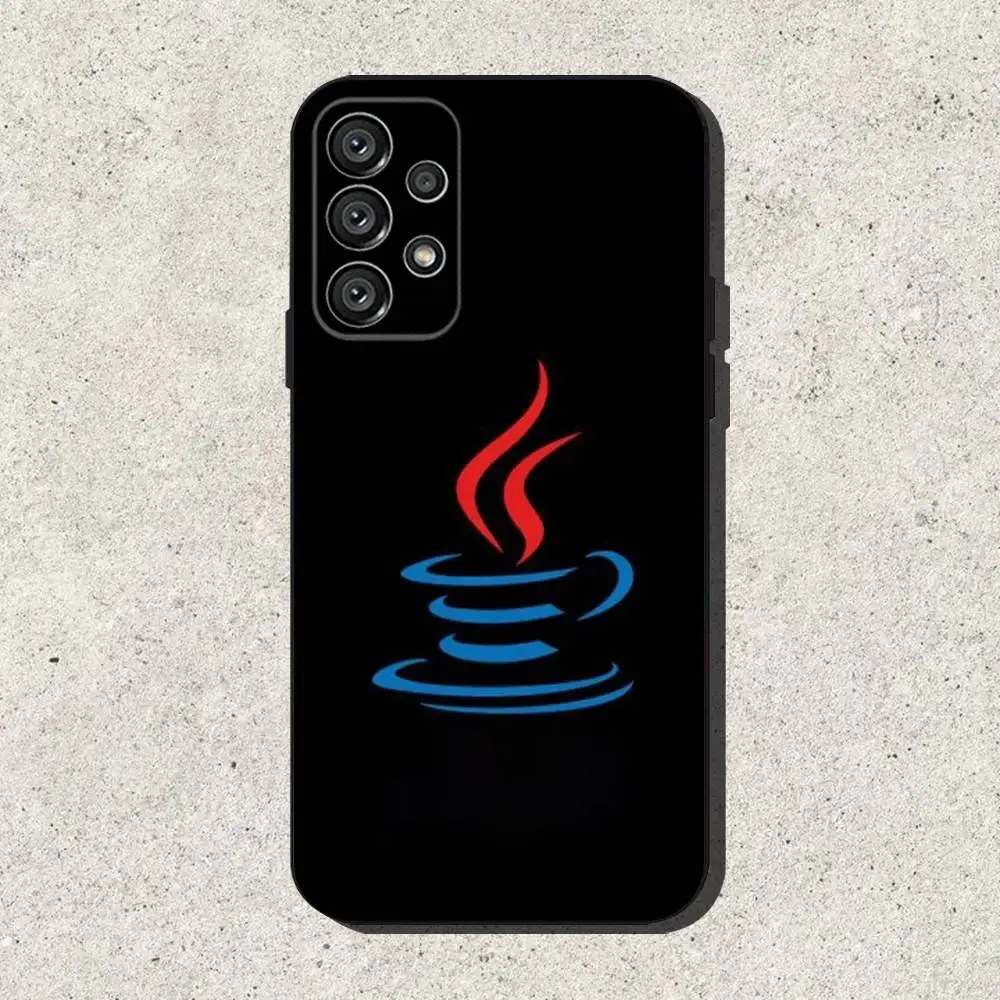 Фото Чехол для телефона Java с языками программирования для Samsung S25, S24, S21, S22, S23, S30, Ultra, S20, Plus, Fe, Lite, Note, 10,9,5G, черный чехол №2