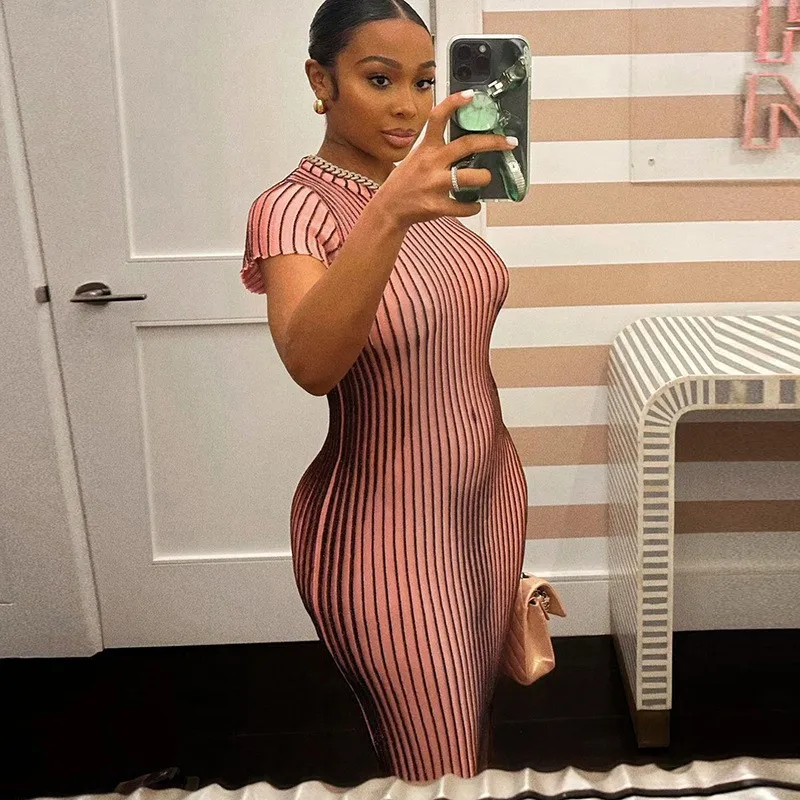 

Beach Outfits For Women Bathing Suit Summer Dress 2023 New Street Print Skirt High Waist Slim One Spandex Cover Up Swimsuit