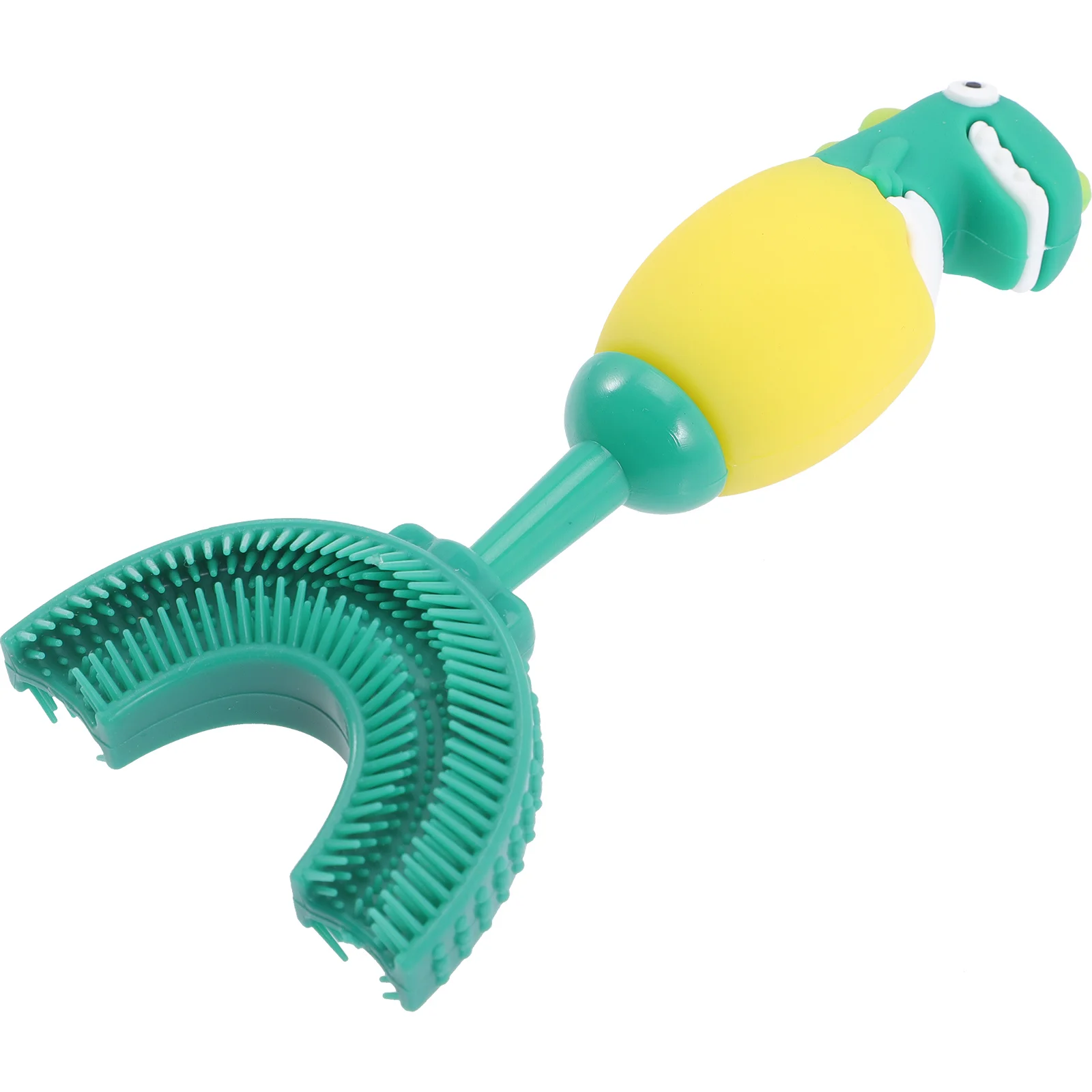 Детская U-образная зубная щетка зубные щетки для малышей силикагель руководство