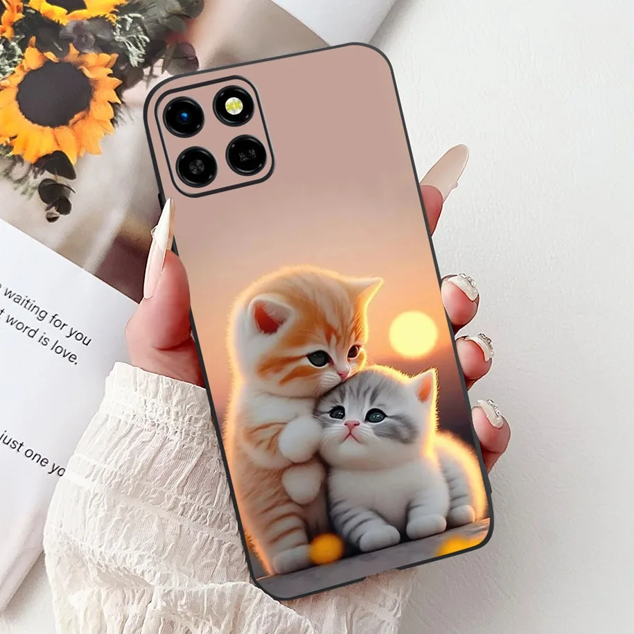 Чехол для телефона Infinix Smart 6 X6511B Plus X6823C мягкий силиконовый защитный чехол HD X6512 Funda