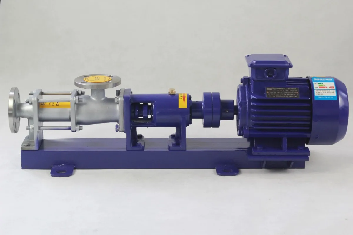 Винтовой насос пищевого качества 316L Моновинтовой из нержавеющей стали