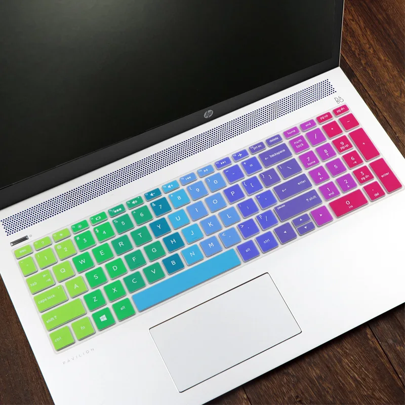 Силиконовая накладка на клавиатуру для ноутбука HP Pavilion X360 15-BR 15-CC 15-CH 15-CD 15-CB 15-BS 17-BS