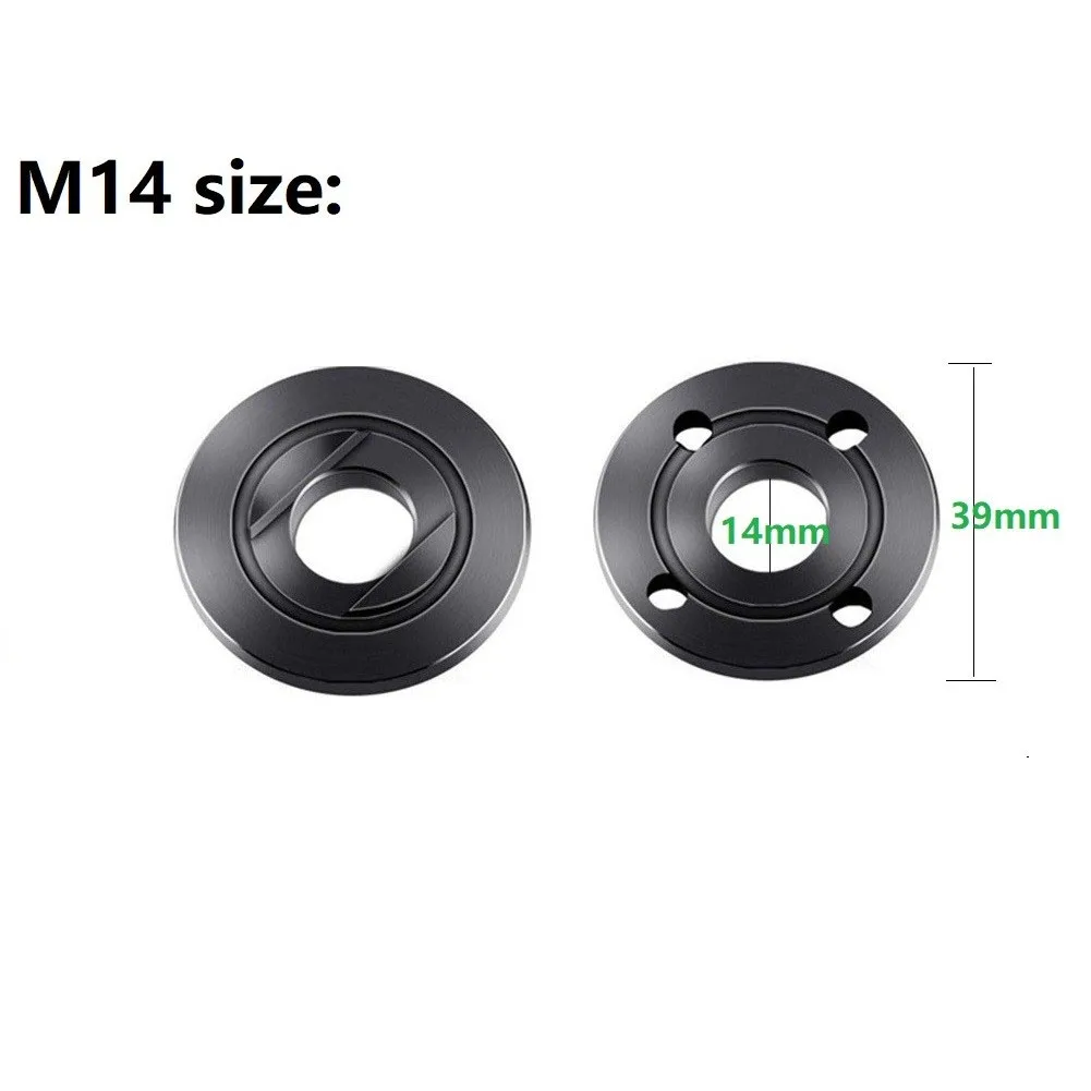 

M14 Thread Replacement Angle Grinder Inner Outer Spindle Thread Flange Nut Grinder Metal Angle Grinder Nuts Tool Set Power Tool