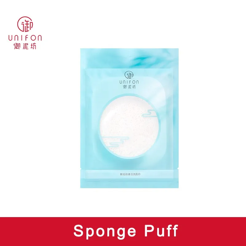 Мягкая мягкая губка Unifon натуральный отшелушиватель очищающее средство для лица