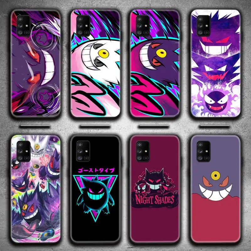 

Pokemon Gengar Phone Case For Samsung Galaxy A52 A21S A02S A12 A31 A81 A10 A30 A32 A50 A80 A71 A51 5G
