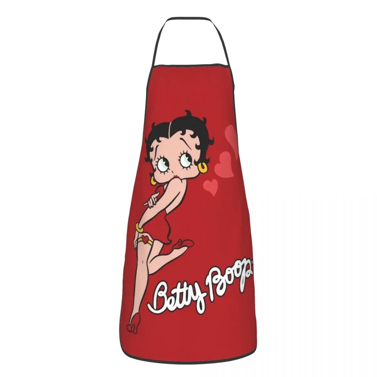 Фартук из полиэстера B-Betty Boops милый мультяшный фартук для девочек 52*72 см кухонный