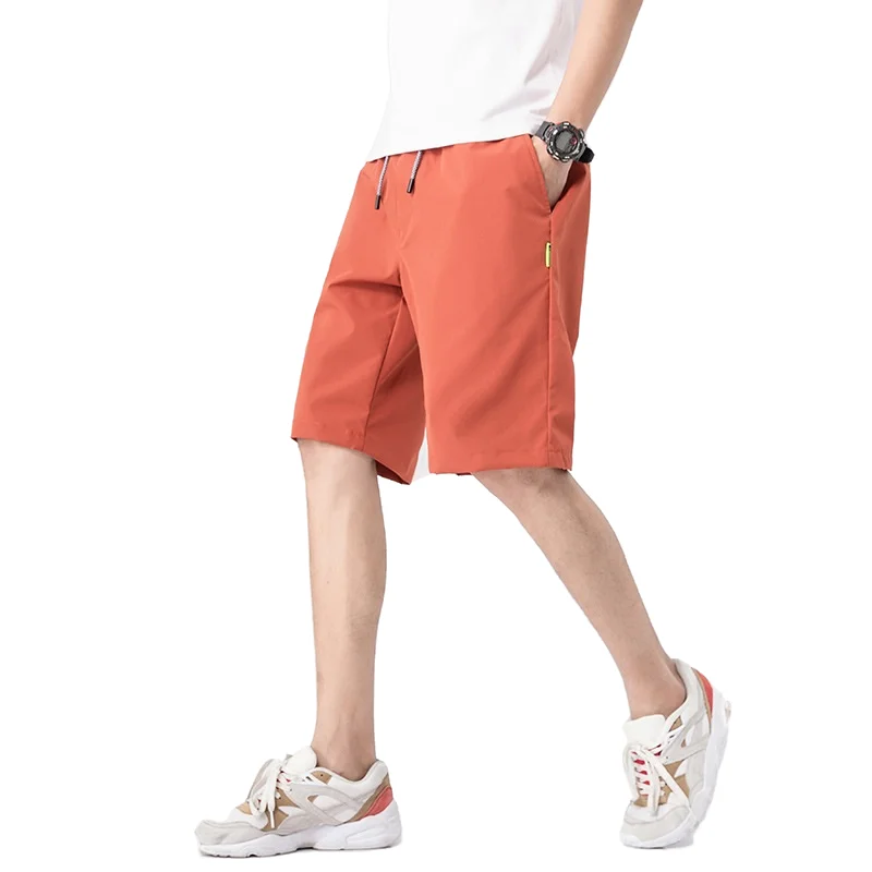 

High Quality Summer Men's Shorts Sports Fitness Training Running Lace-Up Casual Pants