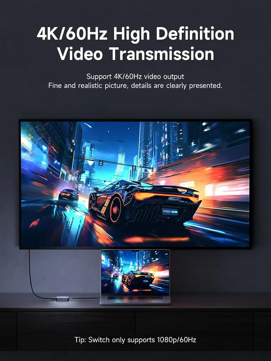 Магнитный концентратор USB C с Magsafe для ROG Ally