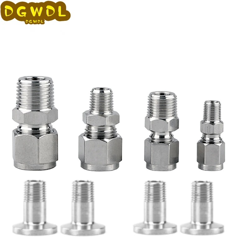 10 шт./лот DN8 1/4 &quotпрямой переходник 304 SS фитинг трубы наконечник разъем для