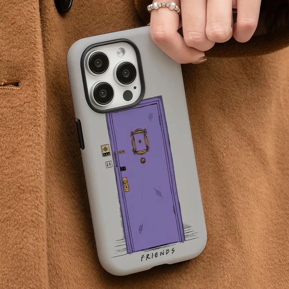 Фото Глянцевый двухслойный жесткий чехол Hot TV F-Friends для Samsung Galaxy S25 24 23 22 Ultra Plus A56 36 26 №3