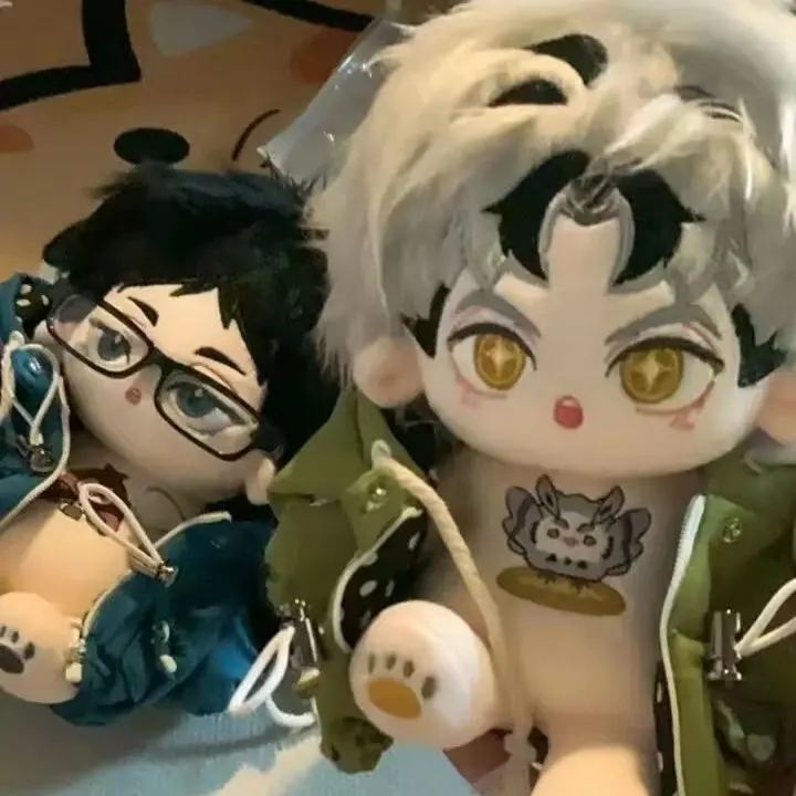 

Anime Haikyuu!!、Akaashi Keiji Cosplay Plush Stuffed Doll Body Dress UP Cartoon Cotton Plushie Pillow 20cm Mascot Xmas Gift