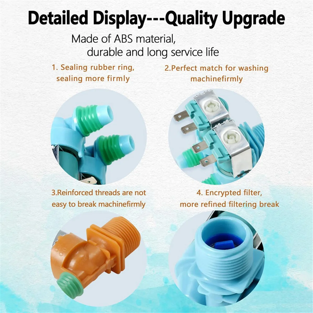 DC62-00311F&ampDC62-30314V Впускной клапан воды для стиральной машины Samsung замена точки