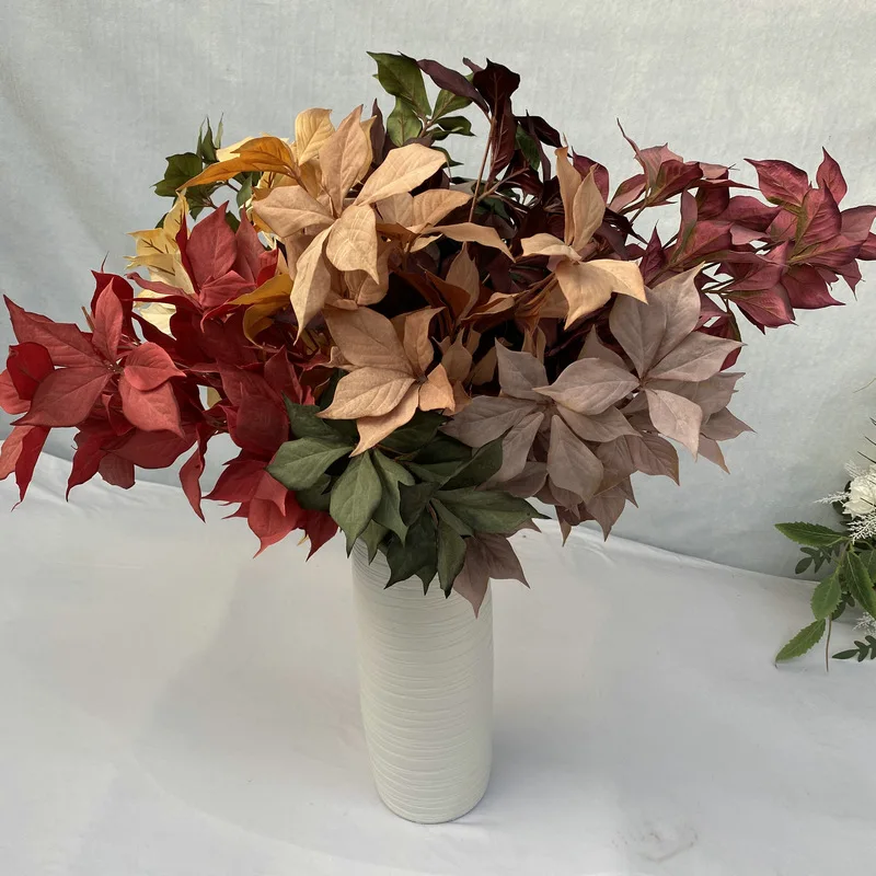 5 шт. Искусственные Шелковые Растения цветочные искусственные растения