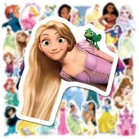 103050pcs disney princess stickers frozen story ariel belle rapunzel elsa cartoon stickers decals diy phone case laptop diary