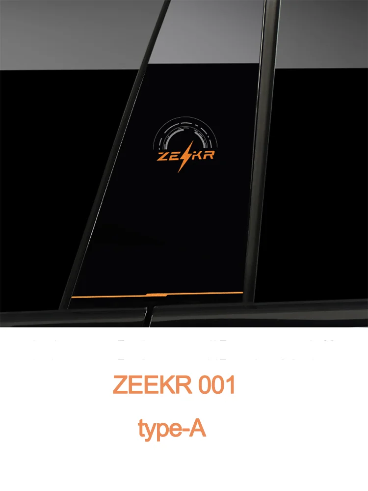 

Для zeekr 001 B-pillar and C-стойка Анти--наклейка для защиты от царапин аксессуары для внешней модификации