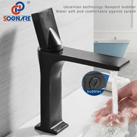 soganre 5 colors basin faucets square brass bathroom single handle sink mixer cold hot water tap black torneiras %d0%ba%d1%80%d0%b0%d0%bd %d0%b4%d0%bb%d1%8f %d0%b2%d0%b0%d0%bd%d0%bd%d0%be%d0%b9