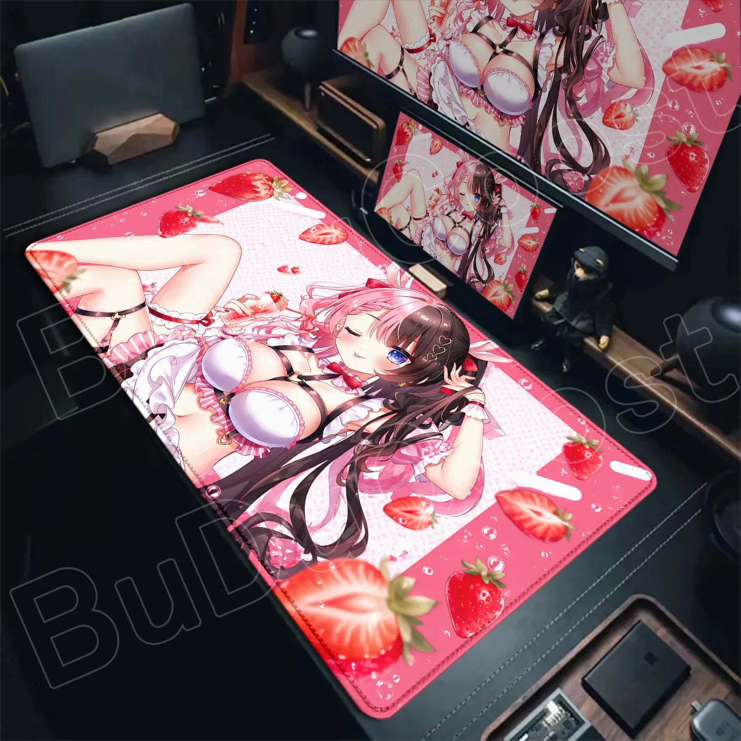 Фото Коврик для мыши VSPO Kawaii Hinano Tachibana, большой XXL, удлиненный, резиновый, для компьютерной клавиатуры, игровые аксессуары для ПК, HD-печать, коврик для ноутбука №2